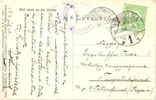 1912 Fogarasi-havasok (Fogarasi Kárpátok), Fogarascher Karpathen, Muntii Fagarasului; Riul mare an d...