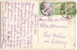 Brassó, Kronstadt, Brasov; Kapu utca, Korona kávéház, kerékpár, üzlet / street view, café, bicycle, ...