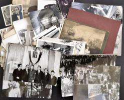 Több, mint 200 db régi fekete-fehér fotó, közéleti, családi, MTI fotók, vegyes méretben