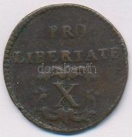 1704. X Poltura Cu "II. Rákóczi Ferenc" (7,44g) T:2-
Hungary 1704. X Poltura Cu "Fra...