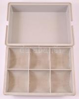 Sharp szalagos számológép. Működik + Pénztartó és aprópénz kazetta