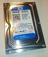 Western Digital WD5000AAKX Blue SATA 3.5" merevlemez, 500GB, 7200rpm, 16M cache jó állapotban. 6670 órás futásidő.