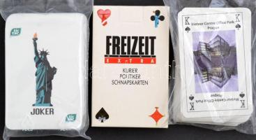 3 pakli reklám kártya