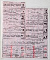 Budapest 1929. "Részvénytársaság Villamos és Közlekedési Vállalatok Számára" tíz részvénye...