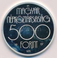 1987. 500Ft Ag "Nyári Olimpia - Szöul 1988" T: PP ujjnyomat. tanúsítvánnyal  
Adamo EM99