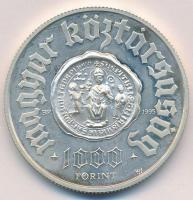 1995. 1000Ft Ag "Pannonhalma 996-1996" T:1- eredetileg PP
Adamo EM140