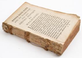 [Niccolo Machiavelli]: Discours Politiques de Machiavelli sur Les Decades de Tite-Live. Tome Premier...