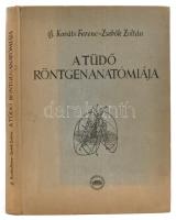Ifj. Kováts Ferenc - Zsebők Zoltán: A tüdő röntgenanatómiája. Bp., 1959, Akadémiai Kiadó. Kiadói egészvászon kötés, kissé kopottas állapotban.