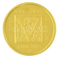 2015. 5000Ft Au "A Biblia első magyar fordításának 425. évfordulója" tanúsítvánnyal (0,5g/...