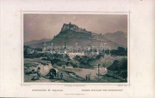 Szepesváralja metszet 16x24cm