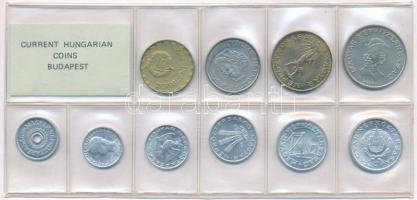 1983. 2f-20Ft (10xklf) érmés forgalmi sor fóliatokban T:1 Adamo FO16
