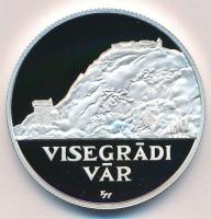 2004. 5000Ft Ag "Visegrádi vár" tanúsítvánnyal T:PP Adamo EM192