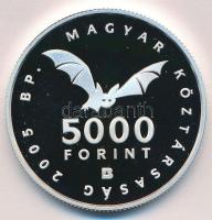 2005. 5000Ft Ag "Aggteleki-karszt barlangjai" T:PP
Adamo EM196 tanúsítvánnyal