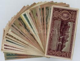 30db-os vegyes magyar pengő bankjegy tétel T:III,III-
