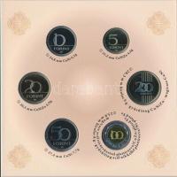 2016. 5Ft-200Ft (6xklf) forgalmi sor szettben, valamint 2016. 50Ft "Hetvenéves a Forint" T...