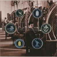 2016. 5Ft-200Ft (6xklf) forgalmi sor szettben, valamint 2016. 50Ft "Hetvenéves a Forint" T...