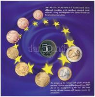 2007. 1Ft-100Ft (8xklf) forgalmi sor, benne 50Ft "50 éves a Római Szerződés" T:PP 
Adamo ...