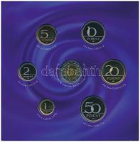 2007. 1Ft-100Ft (8xklf) forgalmi sor, benne 50Ft "50 éves a Római Szerződés" T:PP 
Adamo ...