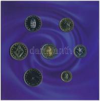 2007. 1Ft-100Ft (8xklf) "Római Szerződés" forgalmi sor, benne 50Ft "50 éves a Római S...