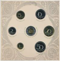 2007. 1Ft-100Ft (8xklf) "Berán Lajos és a pengő" forgalmi sor, benne "Berán Lajos és ...