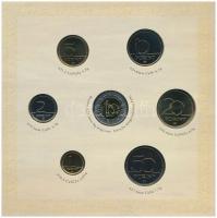 2008. 1Ft-100Ft (7xklf) "Reneszánsz emlékév" forgalmi sor szettben + Mátyás denár Ag fantá...