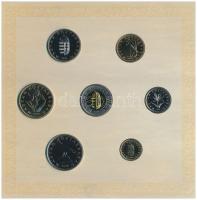 2008. 1Ft-100Ft (7xklf) "Reneszánsz emlékév" forgalmi sor szettben + Mátyás denár Ag fantá...