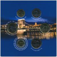 2009. 5Ft-200Ft (6xklf) "Lánchíd" forgalmi sor szettben T:BU Adamo FO43