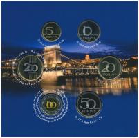 2009. 5Ft-200Ft (6xklf) "Lánchíd" forgalmi sor szettben T:PP Adamo FO43.1