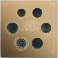 2010. 1Ft-200Ft (6xklf) "Himnusz" forgalmi sor szettben T:BU Adamo FO44