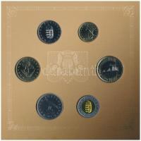 2010. 1Ft-200Ft (6xklf) "Himnusz" forgalmi sor szettben T:BU Adamo FO44