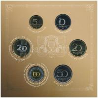 2010. 1Ft-200Ft (6xklf) "Himnusz" forgalmi sor szettben T:PP Adamo FO44.1