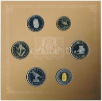 2010. 1Ft-200Ft (6xklf) "Himnusz" forgalmi sor szettben T:PP Adamo FO44.1