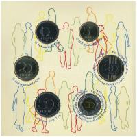 2011. 5Ft-200Ft (6xklf) "Az Európai Unió Tanácsának magyar elnöksége" forgalmi sor szettbe...