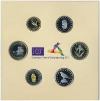 2011. 5Ft-200Ft (6xklf) "Az Európai Unió Tanácsának magyar elnöksége" forgalmi sor szettbe...