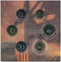 2013. 5Ft-200Ft (6xklf) forgalmi sor szettben + 	
2013. 1000Ft Cu-Ni-Zn "Egri csillagok" ...