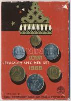 Izrael 1969. 1a-1L (6xklf) "21. évforduló 1948-1969" forgalmi sor karton dísztokban T:1,1-...