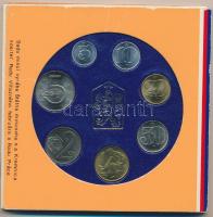 Csehszlovákia 1988. 5h-5K (7xklf) forgalmi sor, sérült karton tokban T:1 
Czechoslovakia 1988. 5 Ha...