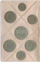 Bulgária 1962. 1s-1L (7xklf) forgalmi szett fóliatokban T:1 
Bulgaria 1962. 1 Stotinka - 1 Leva (7x...