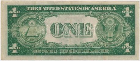 Amerikai Egyesült Államok 1934-1945. (1935A) 1$ "Silver Certificate - kisméretű" sárga pec...