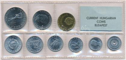 1978. 2f-10Ft (9xklf) érmés forgalmi sor fóliatokban T:1 Adamo FO11