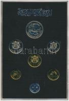 Marokkó 1974. 1s-5D forgalmi sor műanyag dísztokban T:1
Morocco 1974. 1 Santim - 5 Dirham coin set ...