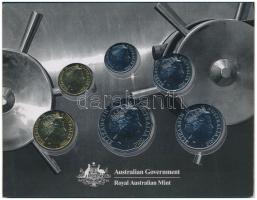Ausztrália 2010. 5c-2$ (6xklf) forgalmi szett karton tokban T:1 
Australia 2010. 5c - 1 Dollar (6xk...