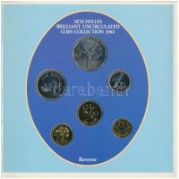 Seychelle-szigetek 1982. 1c-5R (6xklf) forgalmi sor karton dísztokban T:1 dísztokon ragasztás elengd...