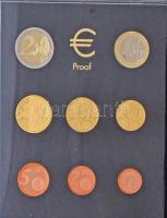 Ausztria 2009. 1c-2E (8xklf) forgalmi sor műanyag/műbőr dísztokban T:1
Austria 2009. 1 Cent - 2 Eur...