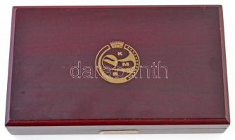 Belgium 2000. 1c-2E (8xklf) forgalmi szett fa díszdobozban, sorszámozott tanúsítvánnyal T:P 
Belgiu...