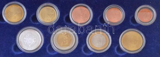 Vatikán 2005. 1c-2E (8xklf) próbaveret tervezet forgalmi sor dísztokban + 2005. "Joseph Ratzing...