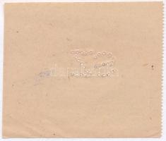 Budapest ~1950-1956. "Szabad Nép" utalvány, piros, bélyegzéssel és "SZ" perforác...