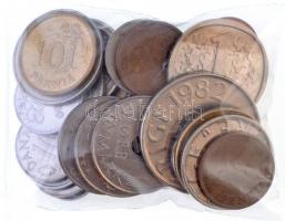 Vegyes 30db-os dán, finn és svéd fémpénz tétel T:2,2- Mixed 30pcs of coins from Denmark, Finland and Sweden C:XF,VF