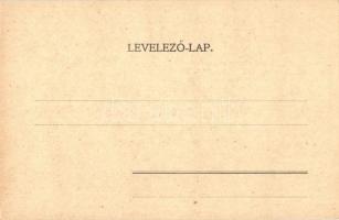 Komárom, Komárno; templom, csónakázók, gyárkémény, művészlap. Philipp & Kramer 4. / church, rowi...