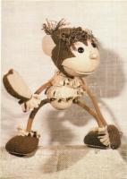 13 db modern báb és rajzfilm motívumlap / 13 modern puppet and cartoon films motive postcards